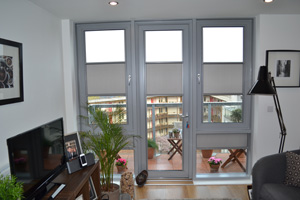 Nano blinds installed in Docklands by Changing Curtains