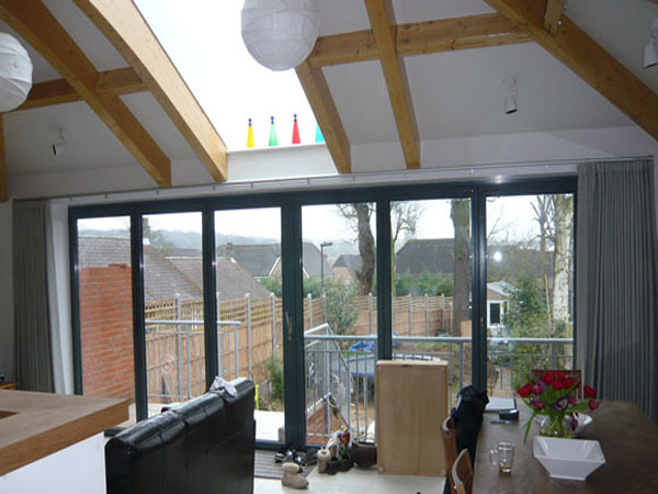 30mm Silent Gliss metropole - fitted at big patio doors 
