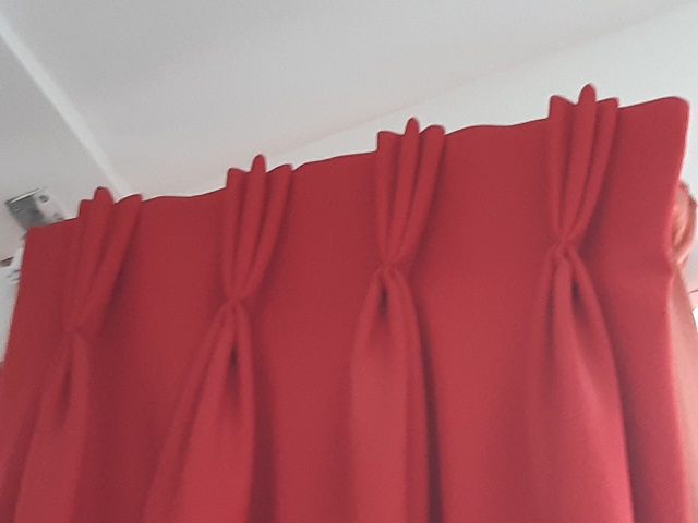 Triple Pleat curtain - Changing Curtains Shop Display